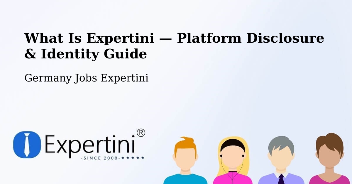 What Is Expertini — Platform Disclosure & Identity Guide – Garding
